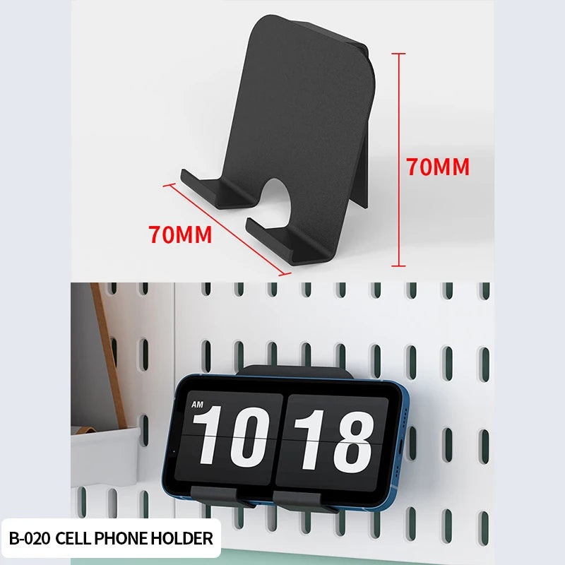 Modular Gaming Room Wall Pegboard Organizer for Controllers & Keyboards