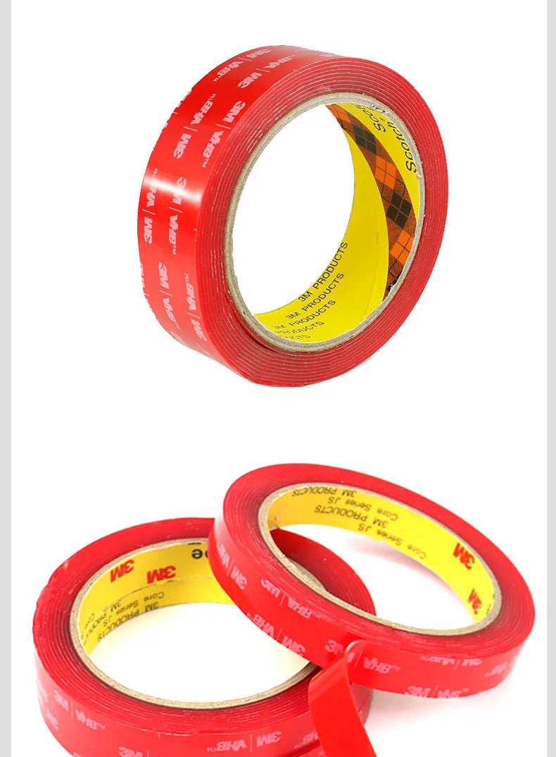 3M VHB 4910 Heavy Duty Double-Sided Clear Mounting Tape - Waterproof