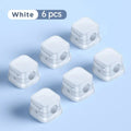 Magnetic Under-Desk Cable Clips & Cord Organizer Keepers