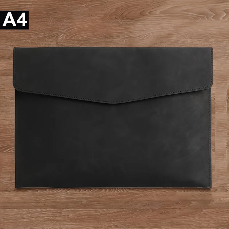 A4 Document File Folder Organizer with Laptop Sleeve Case