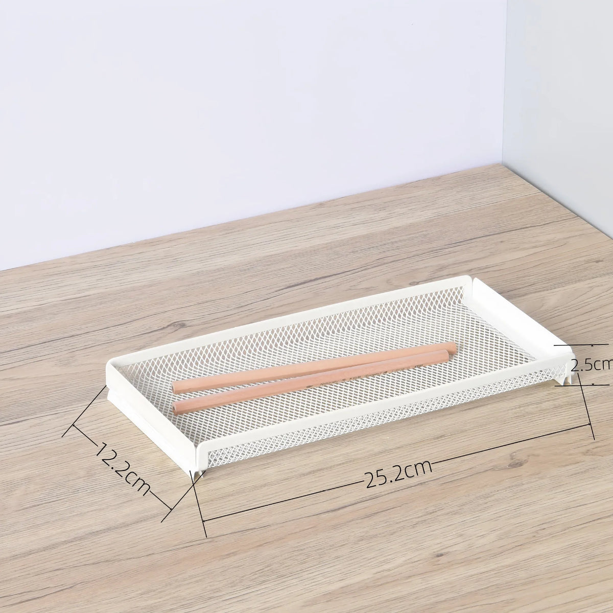 Wrought Iron Multi-Layer Stacked File Tray Desktop Storage Rack