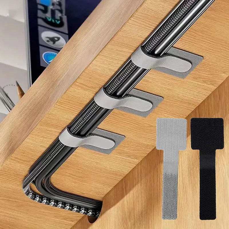 Reusable Nylon Cable Ties Fastening Wire Organizer Straps