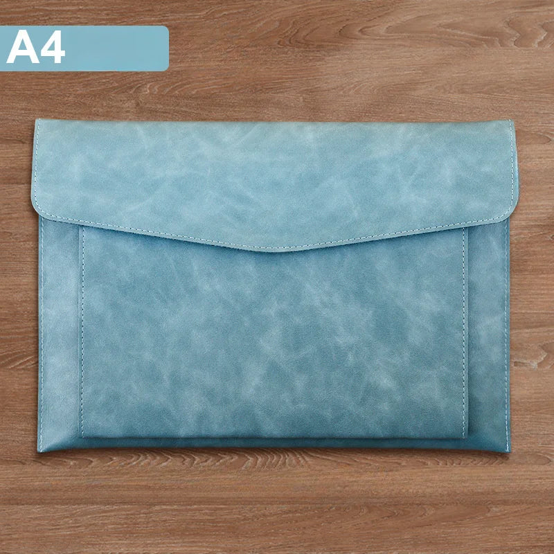 A4 Document File Folder Organizer with Laptop Sleeve Case