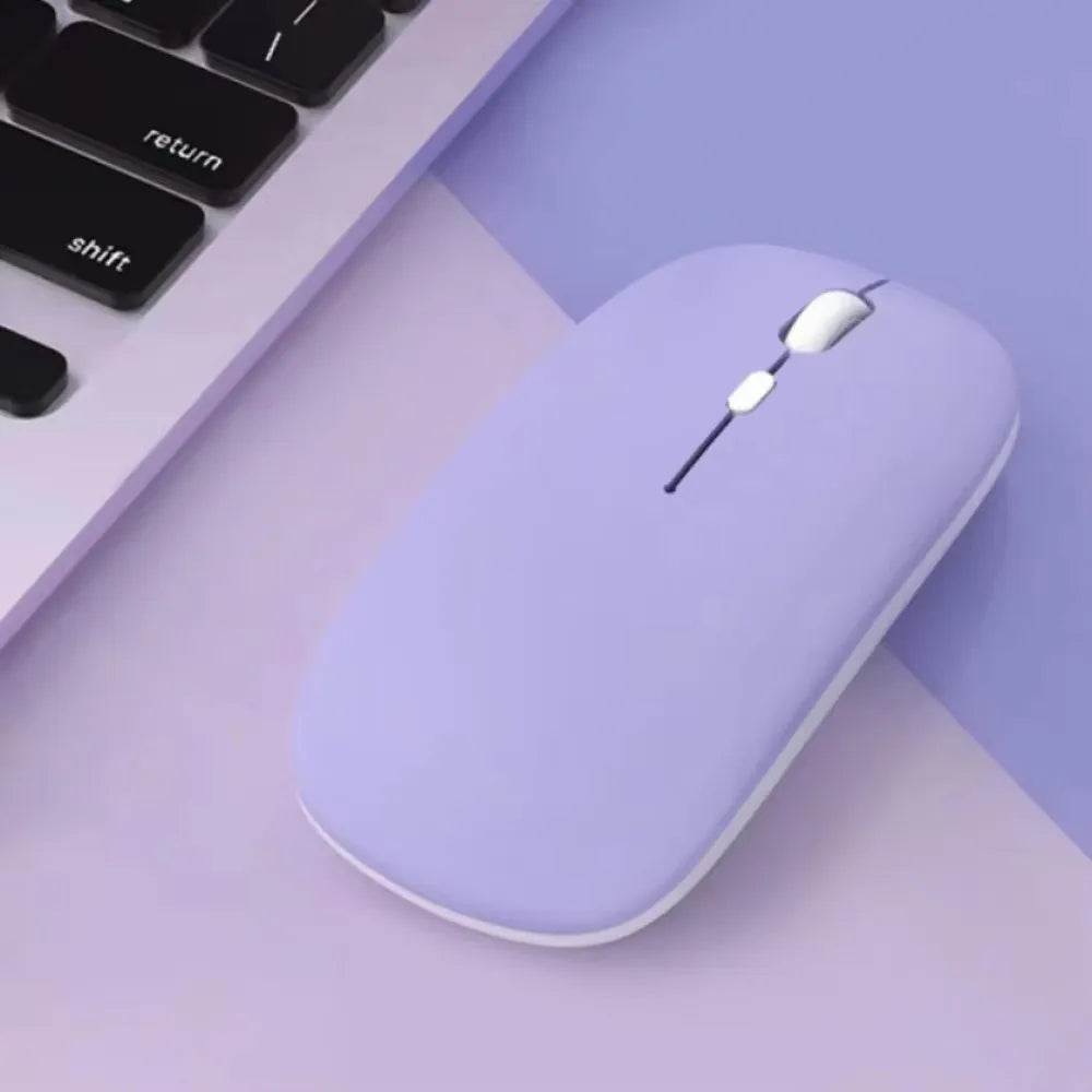 Silent Bluetooth & 2.4G Wireless Mouse - Optical Portable Mouse