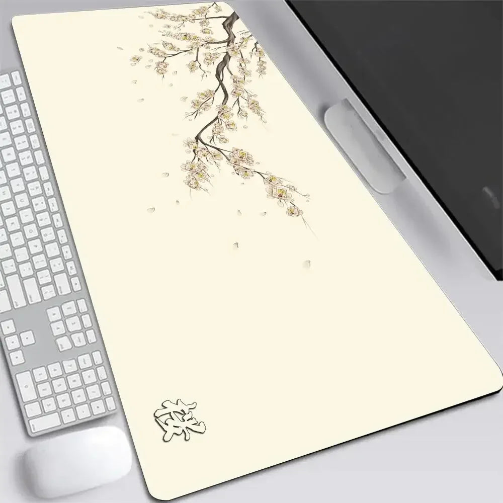 Cherry Blossom Japanese Sakura XXL Extended Gaming Desk Mat