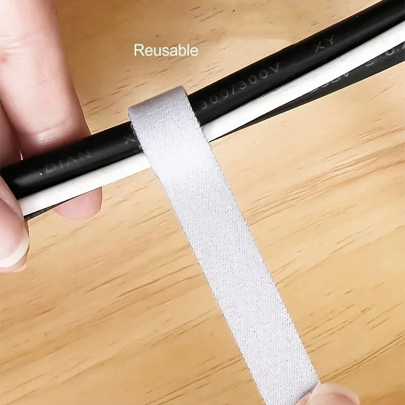 5M Reusable Cable Organizer Sleeve - Wire Cord Management Wrap
