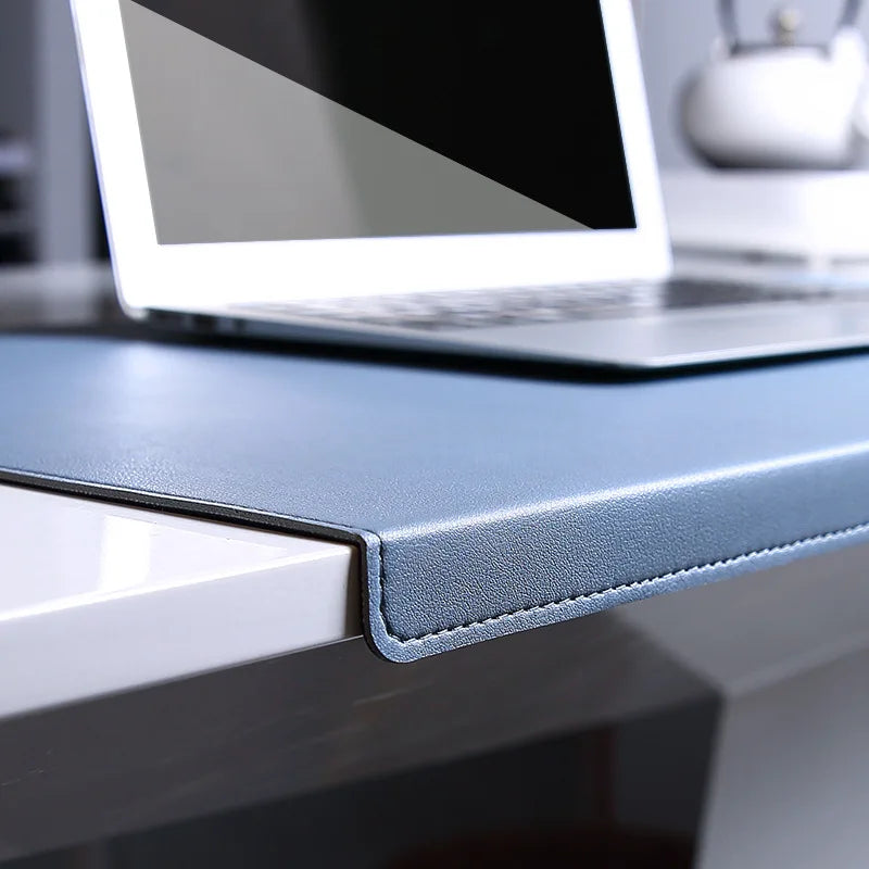 Folding Wrist & Elbow Guard PU Leather Desk Mat Mouse Pad