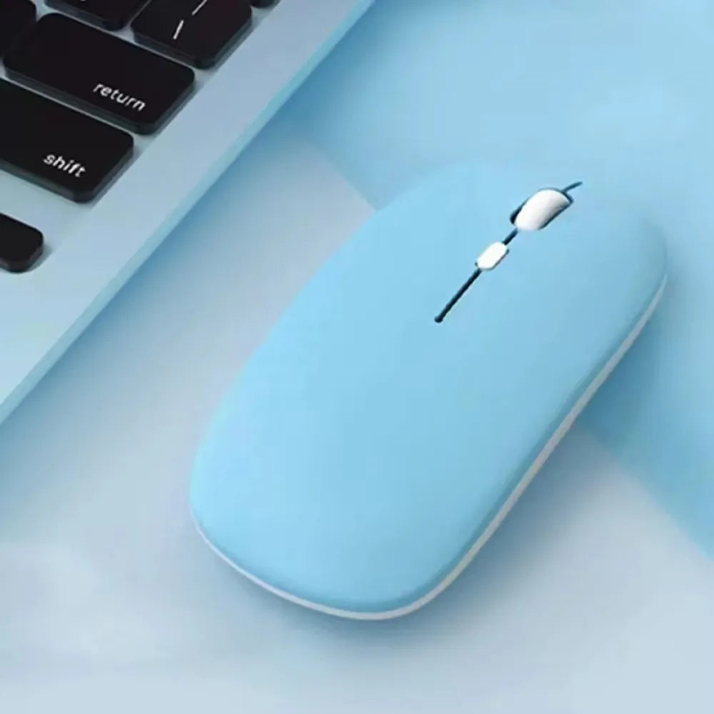 Silent Bluetooth & 2.4G Wireless Mouse - Optical Portable Mouse