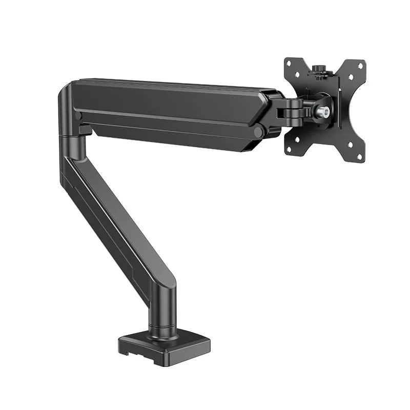 Adjustable Single Monitor Arm Desk Mount Stand - Fits 14" to 32"