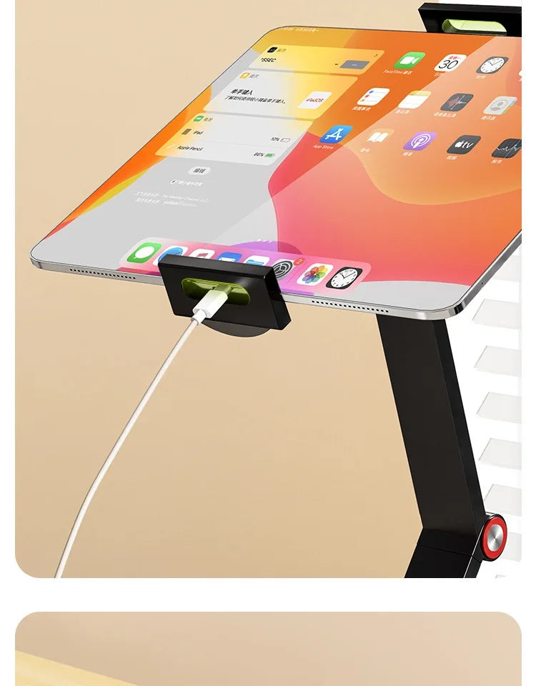 360° Swivel Portable Monitor & Tablet Desk Clamp Mount Stand