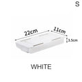 Under-Desk Self-Adhesive Hidden Storage Drawer Organizer Box
