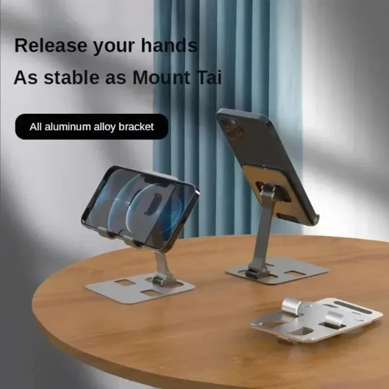 Foldable Metal Phone & Tablet Desk Stand Holder