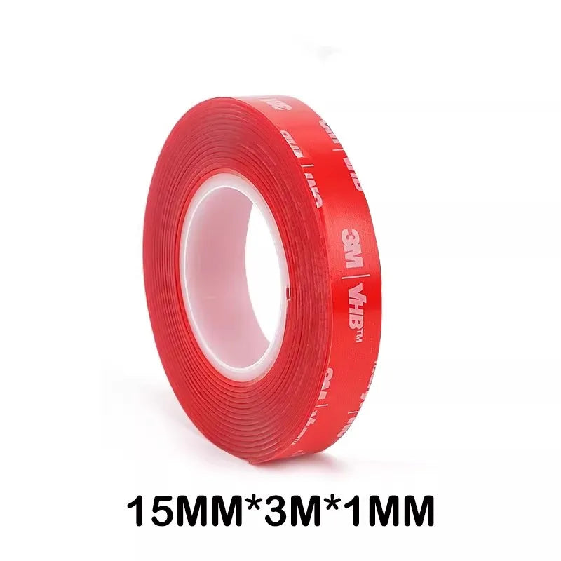 3M VHB 4910 Heavy Duty Double-Sided Clear Mounting Tape - Waterproof
