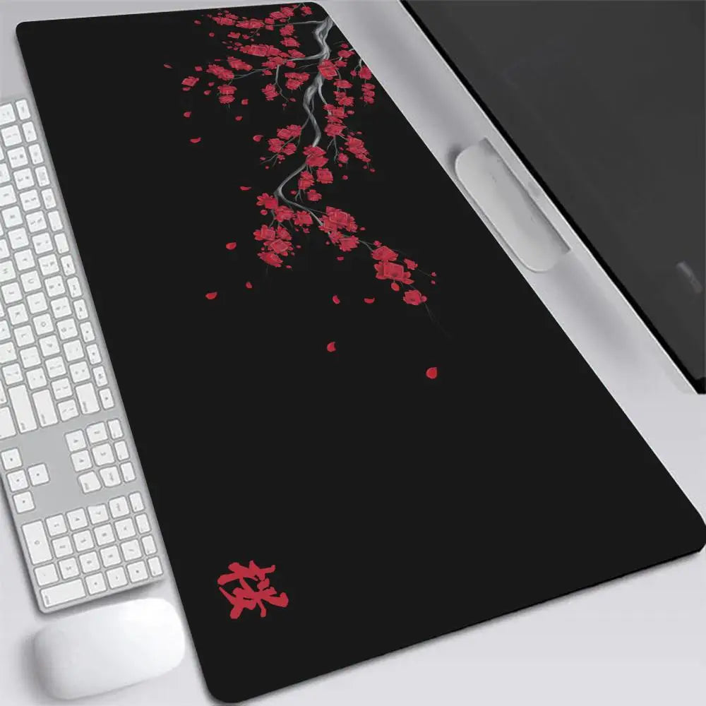 Cherry Blossom Japanese Sakura XXL Extended Gaming Desk Mat
