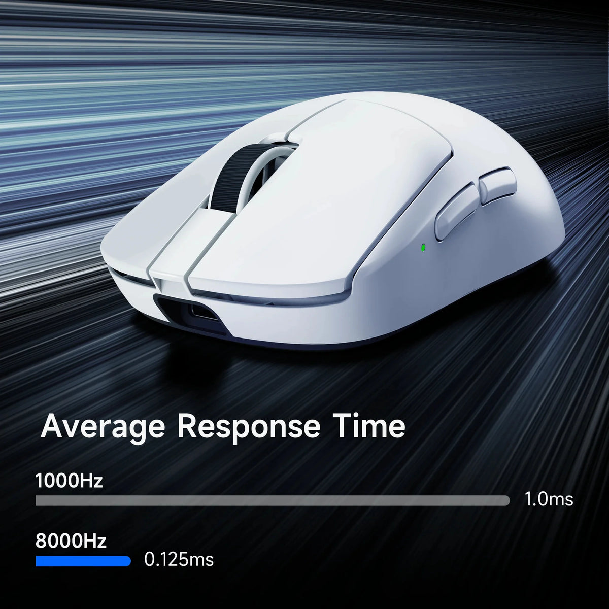 MCHOSE A7 V2 Wireless Gaming Mouse - 8000Hz PAW3950 Sensor
