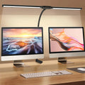 Double-Head LED Monitor Desk Lamp - Dimmable Eye Care Light Bar