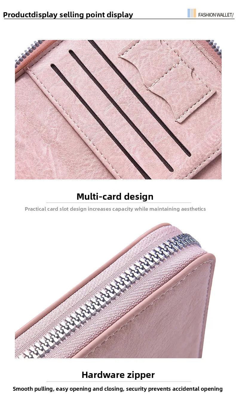 Multi-Functional RFID Blocking Passport & Travel Document Organizer Wallet