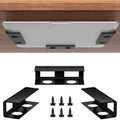 Under-Desk Metal Laptop & Mac Mini Mount Shelf Bracket