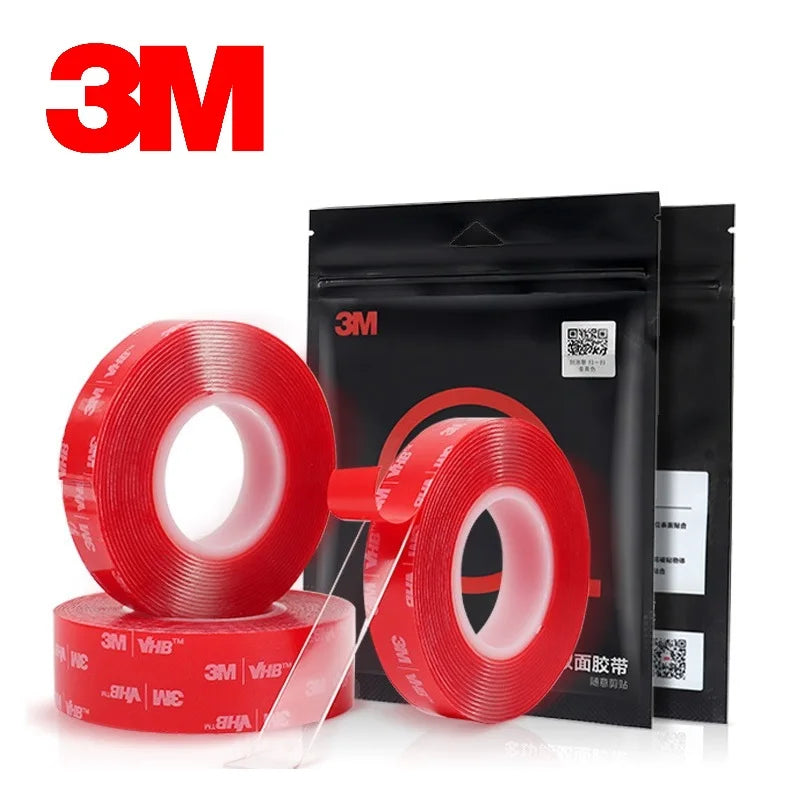 3M VHB 4910 Heavy Duty Double-Sided Clear Mounting Tape - Waterproof