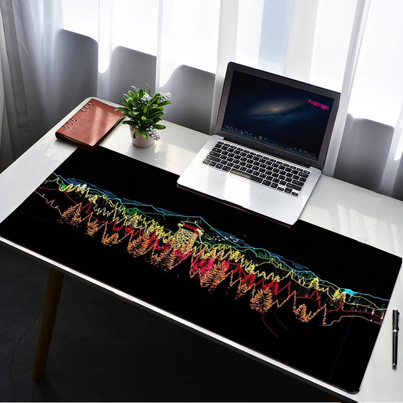 Deep Forest Firewatch XXL Extended Gaming Desk Mat Mouse Pad