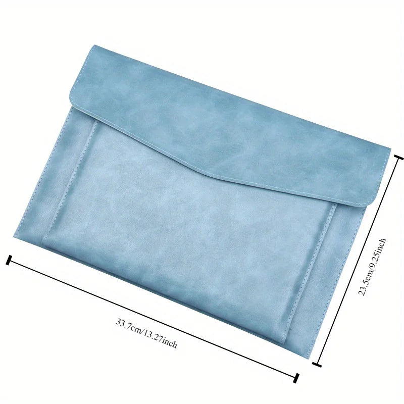 A4 Document File Folder Organizer with Laptop Sleeve Case