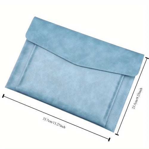 A4 Document File Folder Organizer with Laptop Sleeve Case