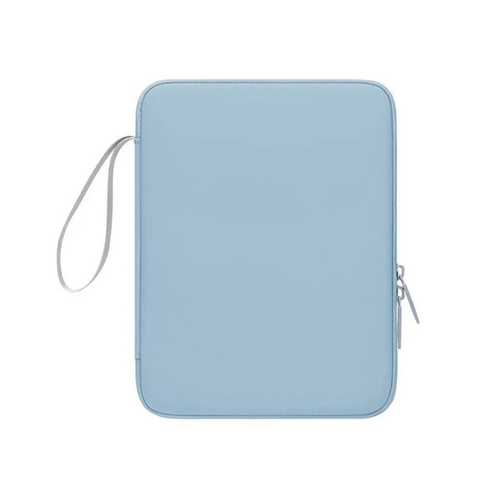 PU Leather Tablet Handbag Pouch – Shockproof Sleeve with Wrist Strap for iPad Air, Samsung & More (10.9" & 12.9")