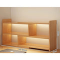 Retractable Corner Wooden Bookshelf & Desktop Storage Rack