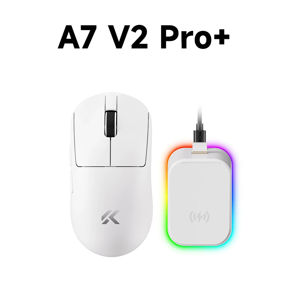 MCHOSE A7 V2 Wireless Gaming Mouse - 8000Hz PAW3950 Sensor
