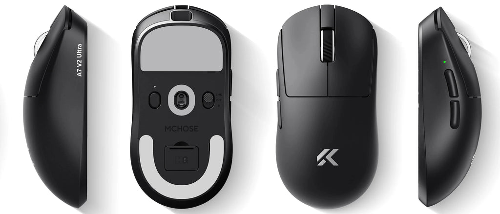 MCHOSE A7 V2 Wireless Gaming Mouse - 8000Hz PAW3950 Sensor
