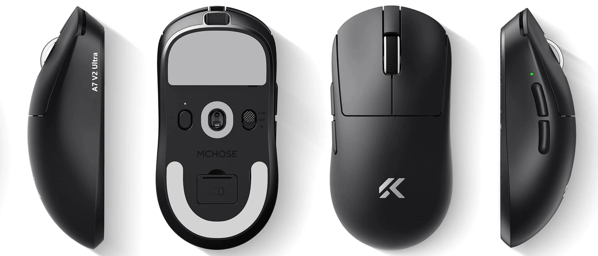MCHOSE A7 V2 Wireless Gaming Mouse - 8000Hz PAW3950 Sensor