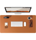 Premium PU Leather Desk Mat Pad & Surface Blotter Protector