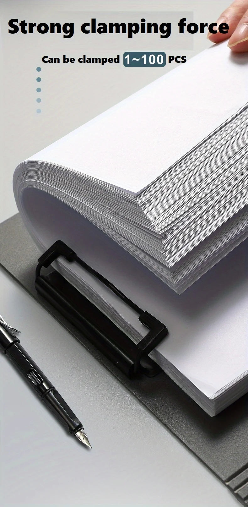 A4 Clipboard File Folder Box Document Organizer