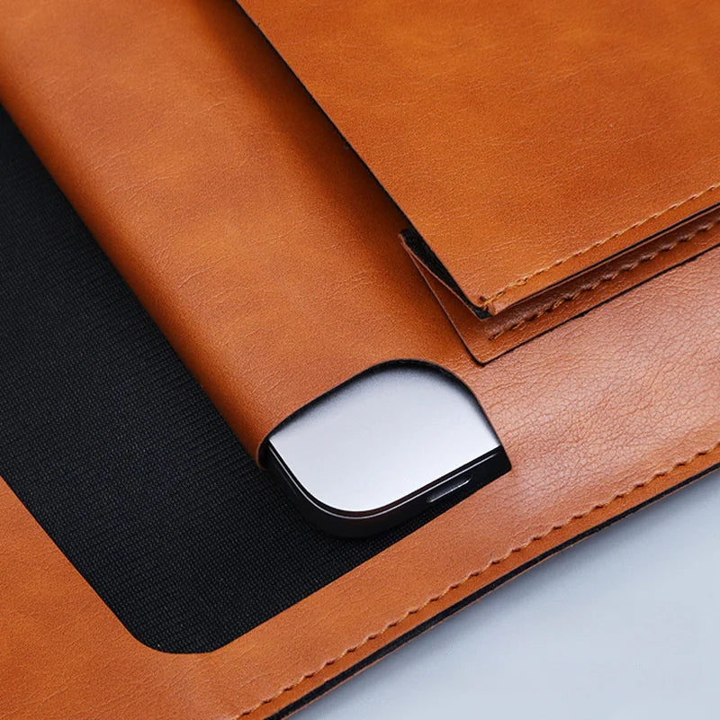 A4 Document File Folder Organizer with Laptop Sleeve Case