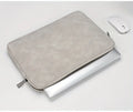 Premium PU Leather Laptop Sleeve Case Bag - Fits 11" to 15"