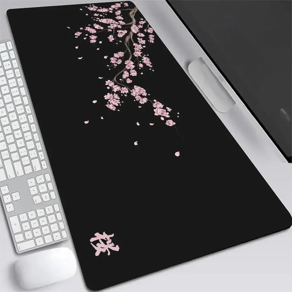 Cherry Blossom Japanese Sakura XXL Extended Gaming Desk Mat