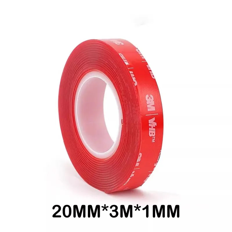 3M VHB 4910 Heavy Duty Double-Sided Clear Mounting Tape - Waterproof