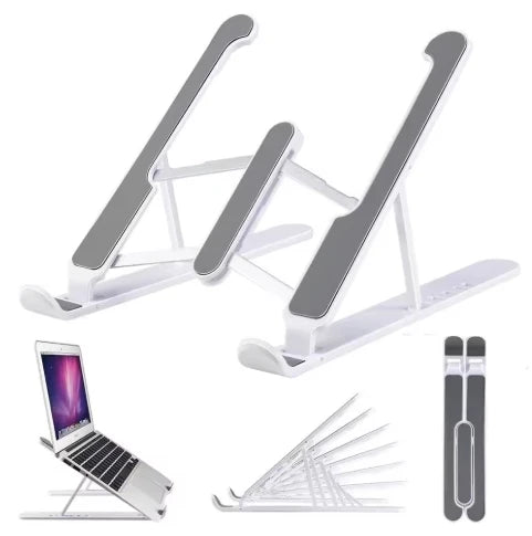 Foldable Portable Laptop Stand - 6 Adjustable Height Levels