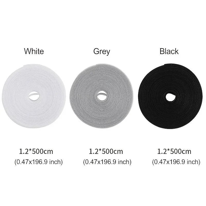 5M Reusable Cable Organizer Sleeve - Wire Cord Management Wrap