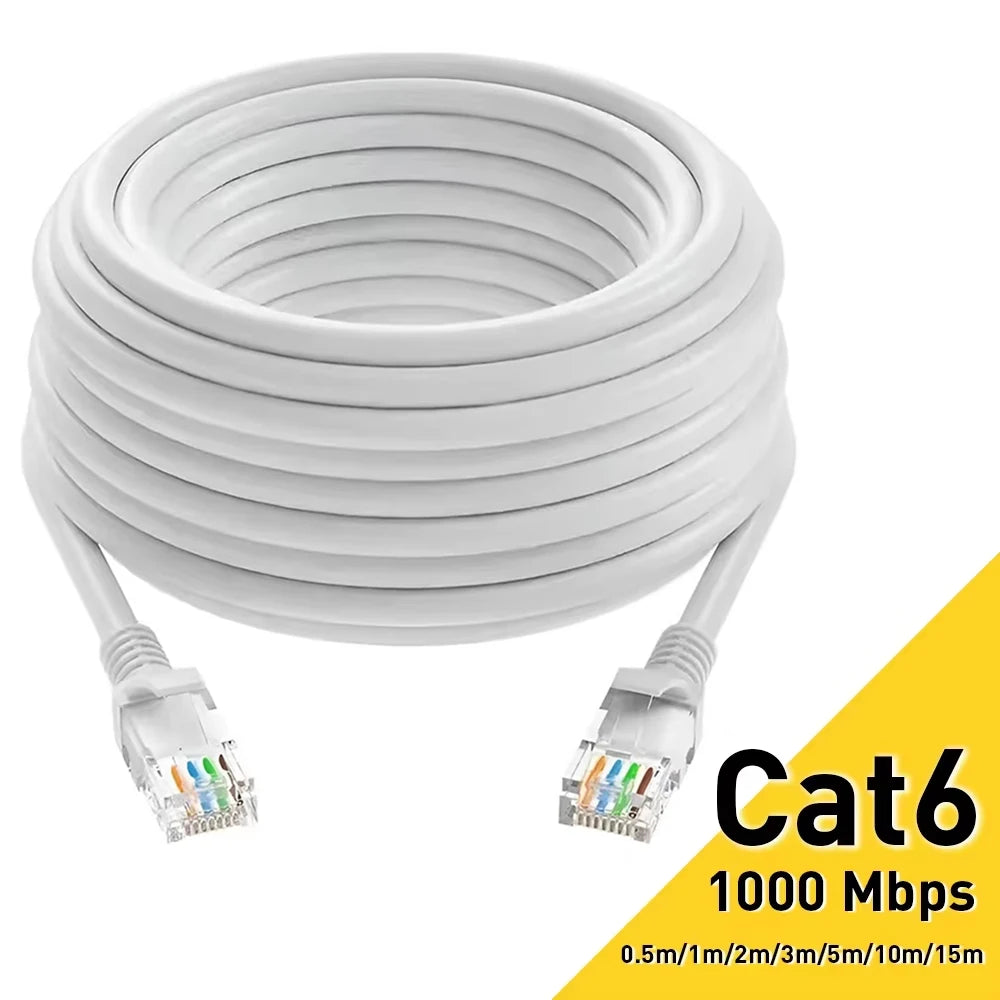 Cat6 High-Speed 1000Mbps RJ45 UTP Ethernet LAN Network Cable