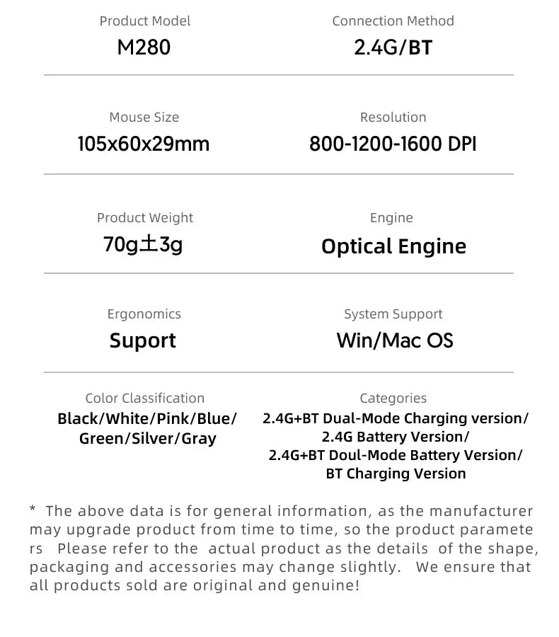 Lenovo Dual-Mode Wireless Silent Mouse - 2.4G & Bluetooth USB-C