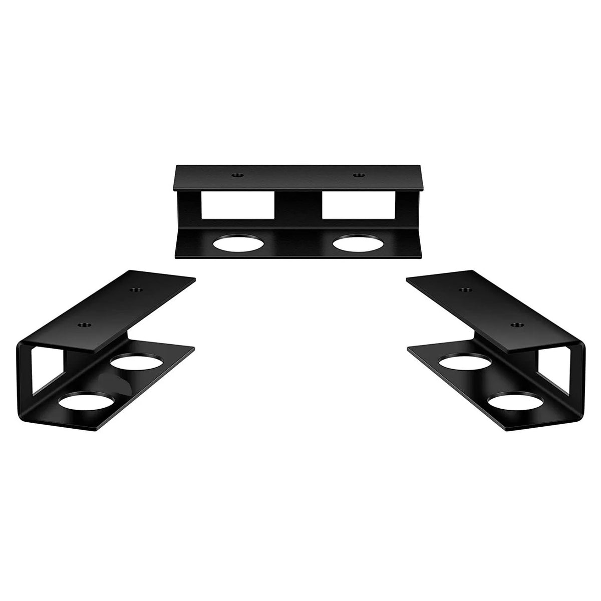 Under-Desk Metal Laptop & Mac Mini Mount Shelf Bracket