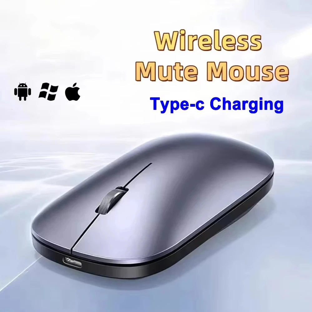 Lenovo Dual-Mode Wireless Silent Mouse - 2.4G & Bluetooth USB-C