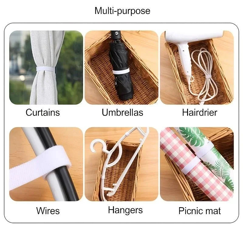 5M Reusable Cable Organizer Sleeve - Wire Cord Management Wrap