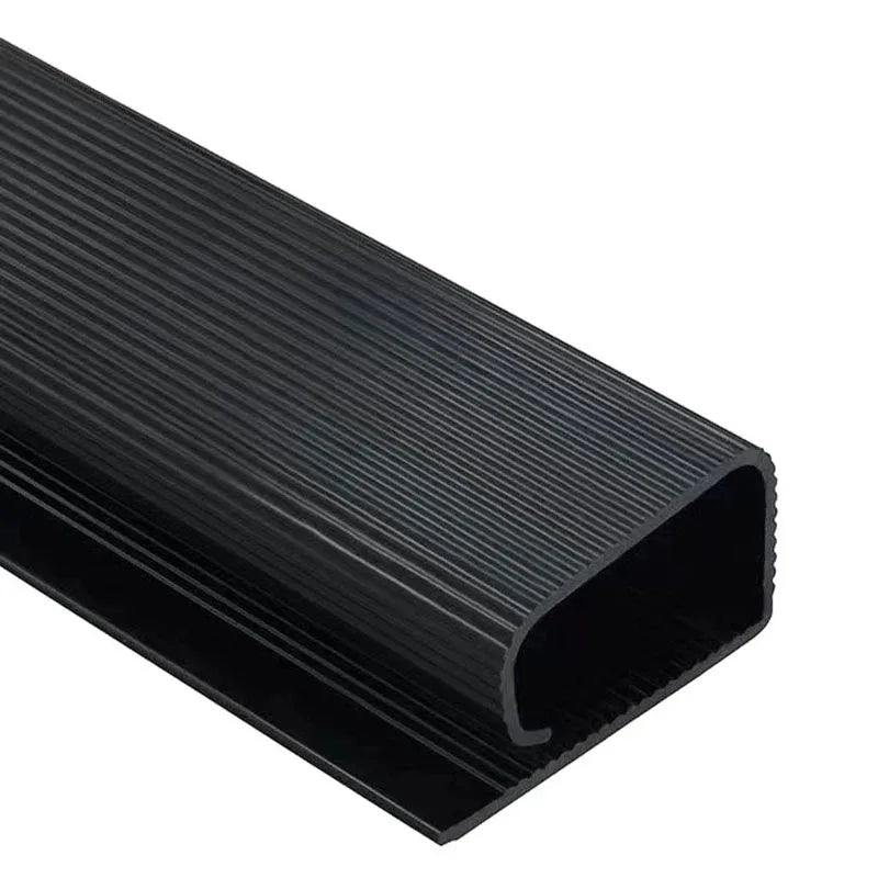 Punch-Free Under-Desk PVC Cable Management Channel Tray Raceway