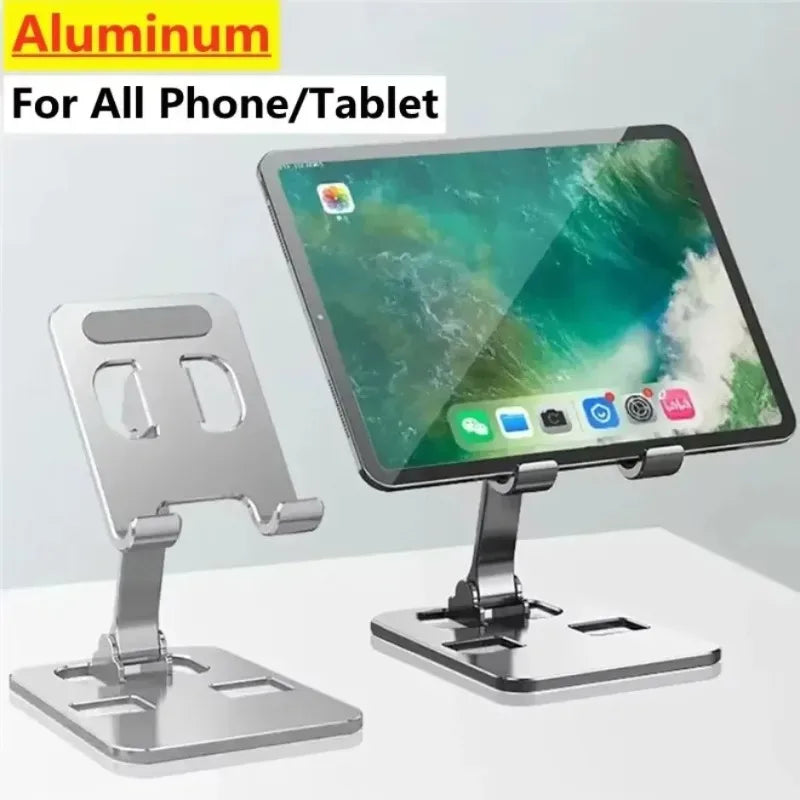Foldable Metal Phone & Tablet Desk Stand Holder