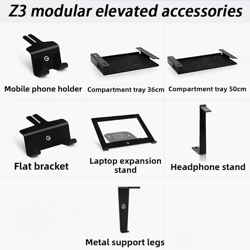 Z3 Modular Desk Organizer Stand - Phone, Tablet & Headphone Holder