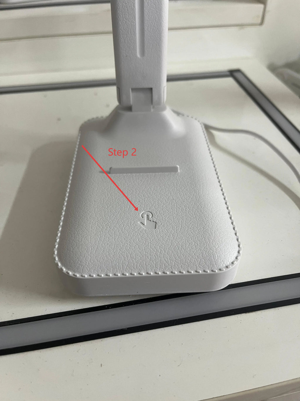 Folding USB Touch-Control LED Desk Lamp - Rechargeable Night Light