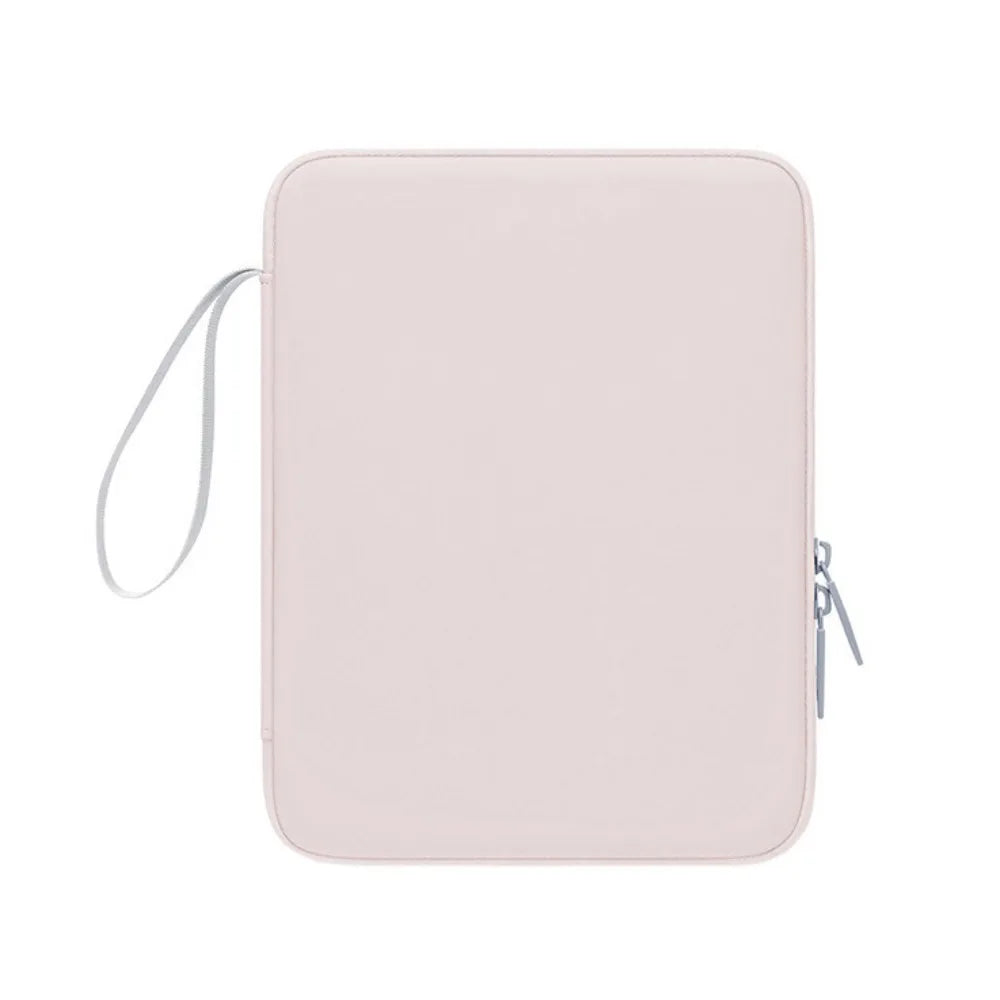 PU Leather Tablet Handbag Pouch – Shockproof Sleeve with Wrist Strap for iPad Air, Samsung & More (10.9" & 12.9")