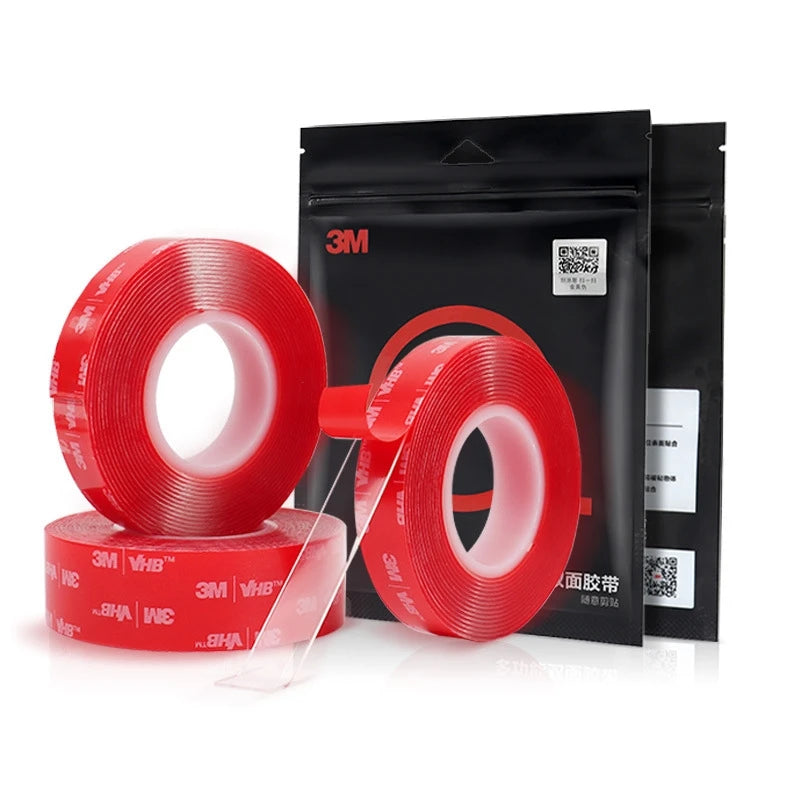 3M VHB 4910 Heavy Duty Double-Sided Clear Mounting Tape - Waterproof